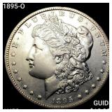 1895-O Morgan Silver Dollar CHOICE AU