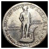 1925 Silver Lexington-Concord Half Dollar  UNCIRC
