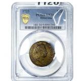 1723 Hibernia 1/2 Penny PCGS VF30