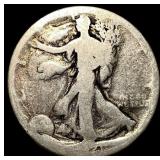 1921-S Silver Walking Liberty Half Dollar  NICELY