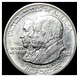 1923-S Silver Monroe Doctrine Centennial Half  Do