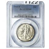 1944-S Walking Liberty Half Dollar PCGS MS65