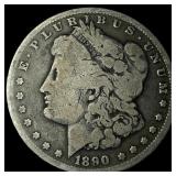 1890-CC Silver Morgan Dollar LIGHTLY  CIRCULATED