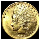 1932 Indian Head $10 Gold Eagle CHOICE BU
