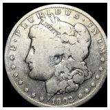 1902-O MICRO O Morgan Silver Dollar LIGHTLY  CIRC