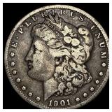 1901-O Silver Morgan Dollar LIGHTLY CIRCULATED