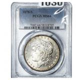 1878-S Morgan Silver Dollar PCGS MS64