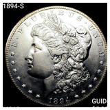 1894-S Morgan Silver Dollar CHOICE BU