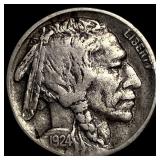 1924-S Buffalo Nickel NEARLY UNCIRCULATED