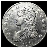 1834 Silver Capped Bust Half Dollar CHOICE AU