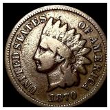 1870 Indian Head Cent LIGHTLY CIRCULATED