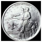 1925 Stone Mountain Silver Half Dollar  UNCIRCULA