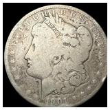 1901 Silver Morgan Dollar NICELY CIRCULATED