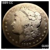 1889-CC Morgan Silver Dollar NICELY CIRCULATED