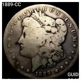 1889-CC Morgan Silver Dollar NICELY CIRCULATED