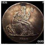 1836 PF J-60 Gobrecht Dollar PROOF
