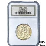 1934 Walking Liberty Half Dollar NGC MS65