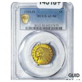1909-O $5 Gold Half Eagle PCGS AU50