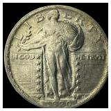 1920 Standing Liberty Quarter NEARLY  UNCIRCULATE