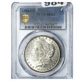 1884-CC Morgan Silver Dollar PCGS MS62