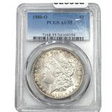 1886-O Morgan Silver Dollar PCGS AU55