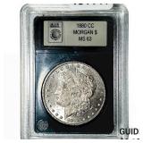 1880-CC Morgan Silver Dollar R&R MS63 VAM 6