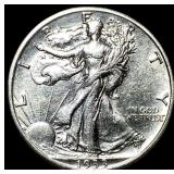 1933-S Silver Walking Liberty Half Dollar  CLOSEL