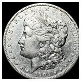 1904 Silver Morgan Dollar CHOICE AU
