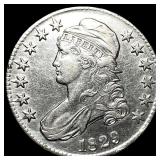 1829 Silver Capped Bust Half Dollar  UNCIRCULATED