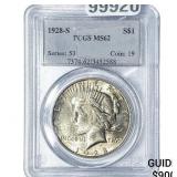 1928-S Morgan Silver Dollar PCGS MS62