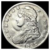 1832 Silver Capped Bust Half Dollar CLOSELY  UNCI