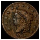 1826 Coronet Head Large Cent NEARLY  UNCIRCULATED