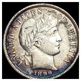 1899 Barber Dime HIGH GRADE