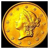 1852 Gold $1 Liberty Head Type 1 UNCIRCULATED