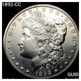 1892-CC Morgan Silver Dollar CHOICE BU