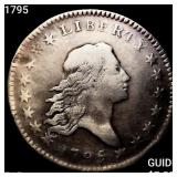 1795 Flowing Hair Half Dollar NICELY CIRCULATED