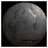 1802 Draped Bust Large Cent NICELY CIRCULATED