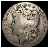1904-S Silver Morgan Dollar NICELY CIRCULATED