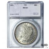1878 Morgan Silver Dollar SEGS MS64+
