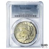 1922-S Silver Peace Dollar PCGS MS64