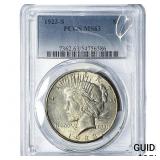 1923-S Silver Peace Dollar PCGS MS63