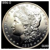 1896-O Morgan Silver Dollar CHOICE BU+