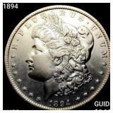 1894 Morgan Silver Dollar CHOICE AU