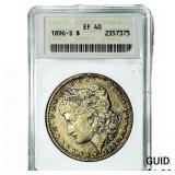 1896-S Morgan Silver Dollar ANACS EF40