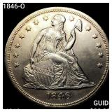 1846-O Seated Liberty Dollar UNCIRCULATED