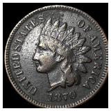 1870 Indian Head Cent NEARLY UNCIRCULATED