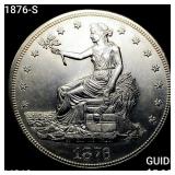 1876-S Silver Trade Dollar UNCIRCULATED