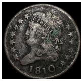 1810 Classic Head Half Cent NICELY CIRCULATED