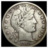 1898-S Silver Barber Half Dollar CLOSELY  UNCIRCU