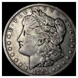 1901 Morgan Silver Dollar LIGHTLY CIRCULATED